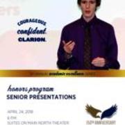 2018-04-24 Honors Program Senior Presentations