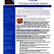 2009-09-08 Inside the Clarion University Libraries Newsletter (Vol. 5, No. 2)