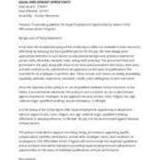 EQUAL EMPLOYMENT OPPORTUNITY Policy 1991-6-1