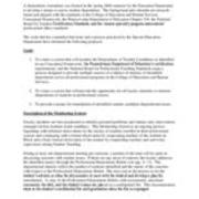 Dispositions Form and Rubric, 2007