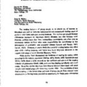 Adolescent Reading:  A Study of Twelve Rural Pennsylvania Towns