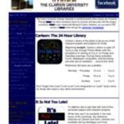 2014-04-29 Inside the Clarion University Libraries Newsletter (Vol. 9, No. 28)