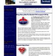 2015-10-13 Inside the Clarion University Libraries Newsletter (Vol. 11, No. 8)