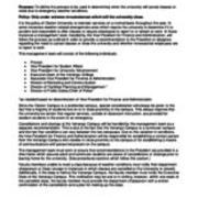 EMERGENCY CLOSING POLICY ca. 2015