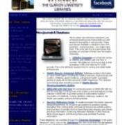 2015-10-06 Inside the Clarion University Libraries Newsletter (Vol. 11, No. 7)