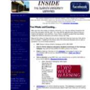2017-11-28 Inside the Clarion University Libraries Newsletter (Vol. 13, No. 14)