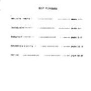 Volume 5, Number 2 1985 Table of Contents