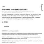 Borrowing from Other Libraries