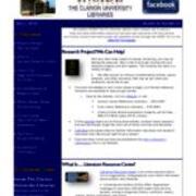 2015-04-14 Inside the Clarion University Libraries Newsletter (Vol. 10, No. 27)