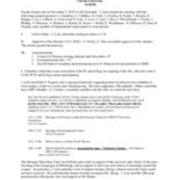 2018-11-19 Faculty Senate Minutes