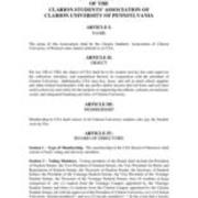 2020-04-14 Clarion Students Association Constitution