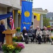 2004-04-20 Schott Carlson Library Dedication President Diane Reinhard 1 JPG