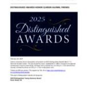 2025-02-05 Distinguished Awards Honor Clarion Alumni, Friends