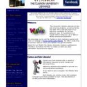 2015-08-25 Inside the Clarion University Libraries Newsletter (Vol. 11, No. 1)