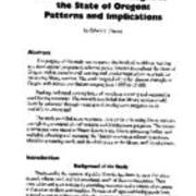 Workforce Training and Development in Selected Public Libraries Throughout the State of Oregon:  Patterns and Implications