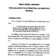 Small/Rural Libraries:  The Challenge of Automation and Resource Sharing