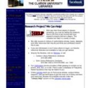 2013-11-19 Inside the Clarion University Libraries Newsletter (Vol. 9, No. 13)