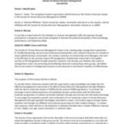 ca. 2020 Society for Human Resource Management Constitution and By-Laws Version 1