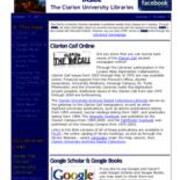 2011-10-11 Inside the Clarion University Libraries Newsletter (Vol. 7, No. 7)