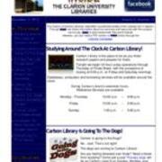 2013-12-03 Inside the Clarion University Libraries Newsletter (Vol. 9, No. 15)