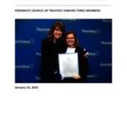 2025-01-23 PennWest Council of Trustees Honors Three Members