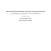 Improving Identification of Admitted Patients at High Risk for Complicated Alcohol Withdrawal Using the Prediction of Alcohol Withdrawal Severity Scale (PAWSS) Tool