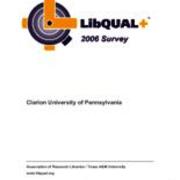 2006 LibQUAL+ Survey