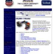 2014-11-11 Inside the Clarion University Libraries Newsletter (Vol. 10, No. 12)