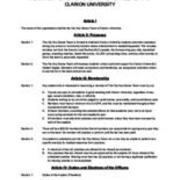 2019-2020 Clarion University Hip Hop Dance Team Constitution 2