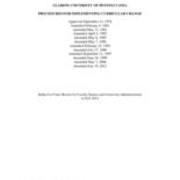 Procedures for Implementing Curricular Change, 2012-07-19