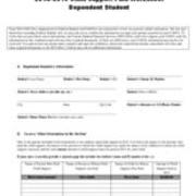 2014-2015 Child Support Paid Worksheet Dependent Student
