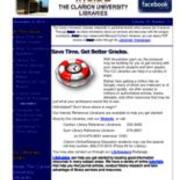2014-11-04 Inside the Clarion University Libraries Newsletter (Vol. 10, No. 11)