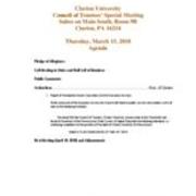 2018-03-15 Council of Trustees Agenda