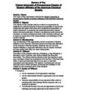 American Chemical Society By-Laws 2 ca. 2020