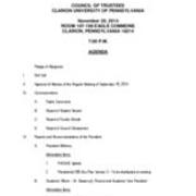 2014-11-20 Council of Trustees Agenda