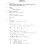 2019-02-18 Student Senate Minutes