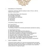 2019-04-18 Council of Trustees Minutes