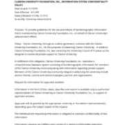 CLARION UNIVERSITY FOUNDATION INC. INFORMATION SYSTEM CONFIDENTIALITY POLICY 2012-11-7