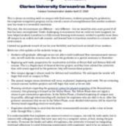 2020-04-27 Communication to Employees