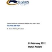 Presidential 500 Day Plan Status Report, 2012-02-01