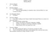 2019-10-22 Clarion University Model United Nations Meeting Minutes