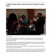 2025-04-02 Clarion International Students Host 18th Annual Cultural Night