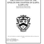 2017-09-11 Kappa Kappa Psi (Epsilon Phi Chapter) Constitution and By-Laws