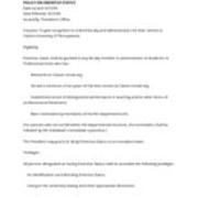EMERITUS STATUS Policy 1994-4-25