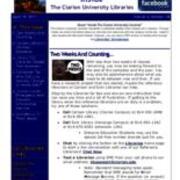 2011-04-19 Inside the Clarion University Libraries Newsletter (Vol. 6, No. 28)