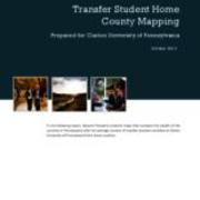 2013-10 Transfer Student Home County Mapping