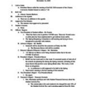 2020-11-16 Student Senate Minutes