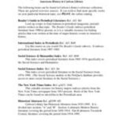 2000-01-26 American History Resources