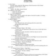 11-8-10 Student Senate Minutes