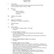 2019-03-18 Student Senate Minutes